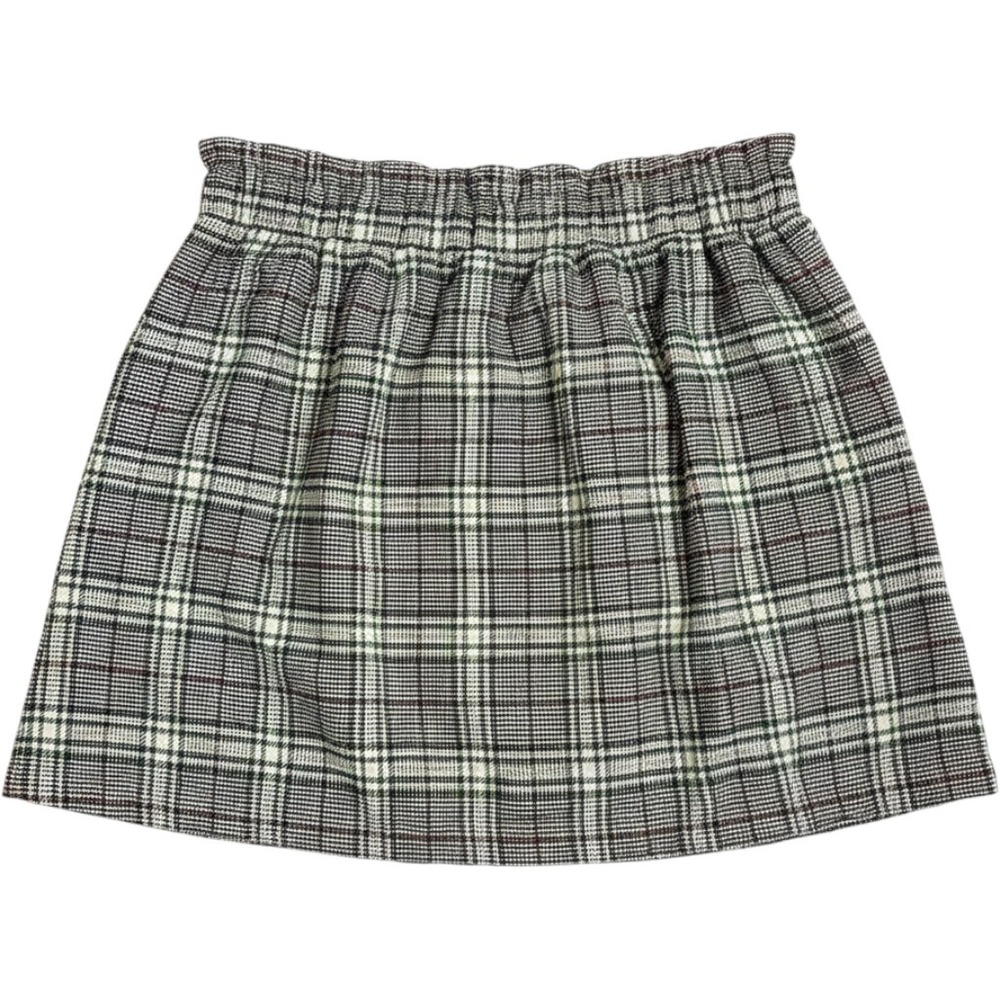 Preppy School Girl Y2K Plaid 90's Academia Large Mini Skirt Pockets